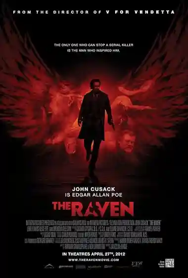 Poster of The Raven (2012) Hindi Dual Audio HDRip